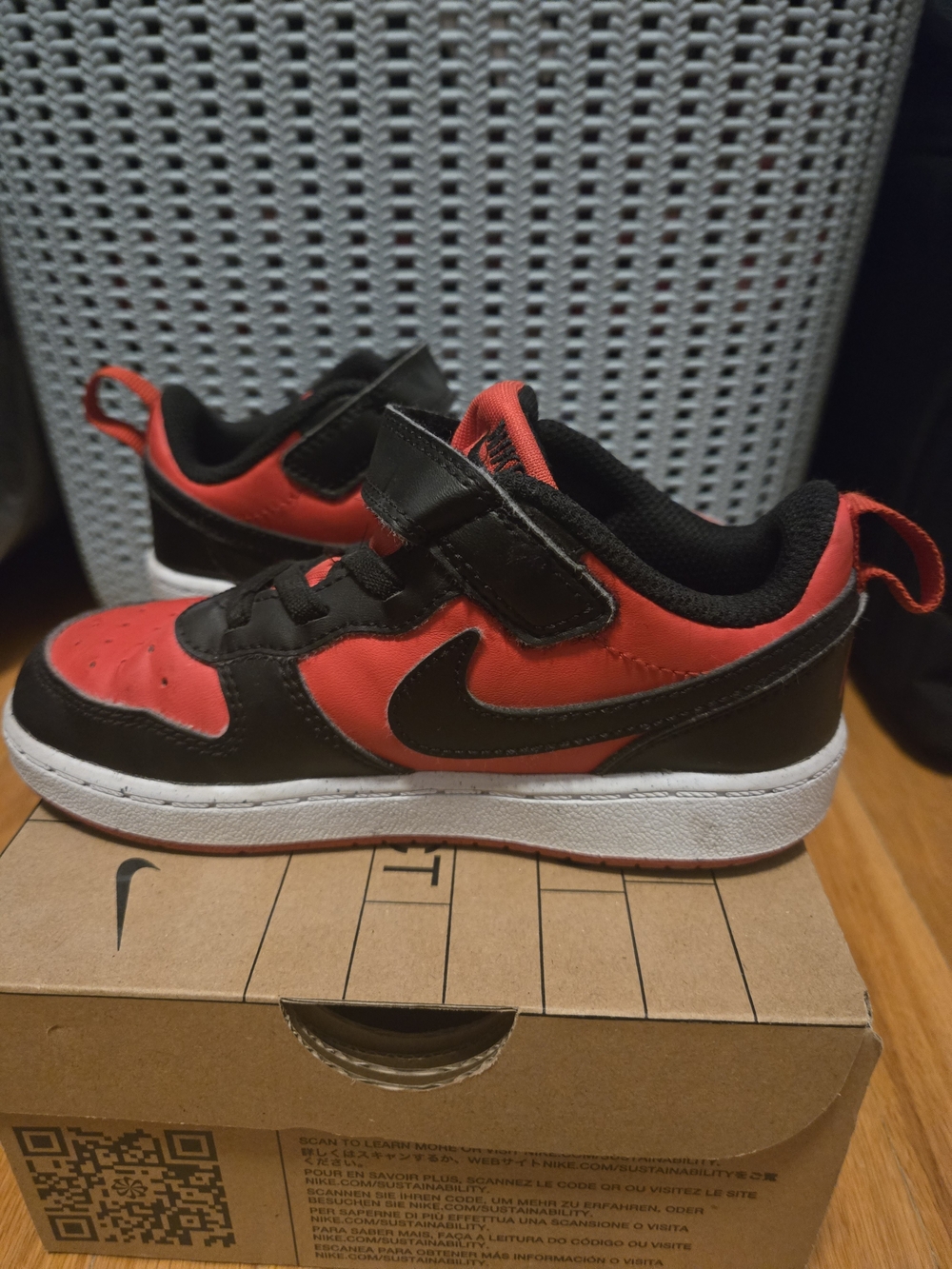 Nike Kids' Court Borough Low Recraft Sneakers